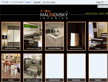 Tablet Screenshot of malinovsky.eu